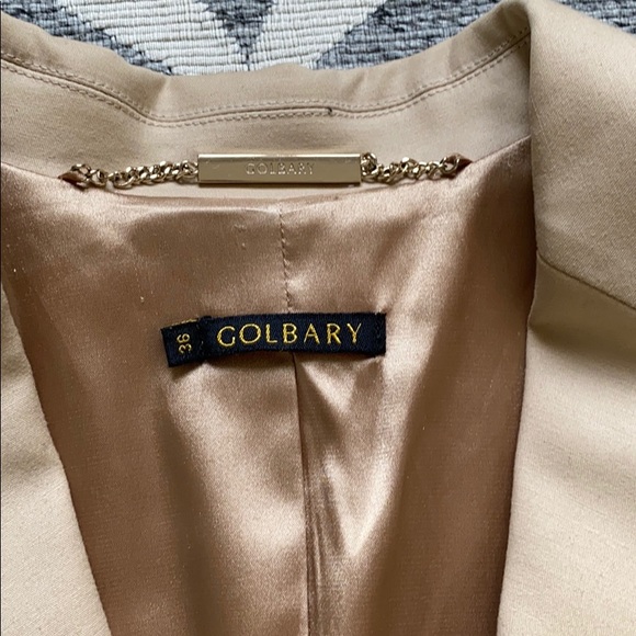 Beige blazer silk lining - Picture 2 of 4